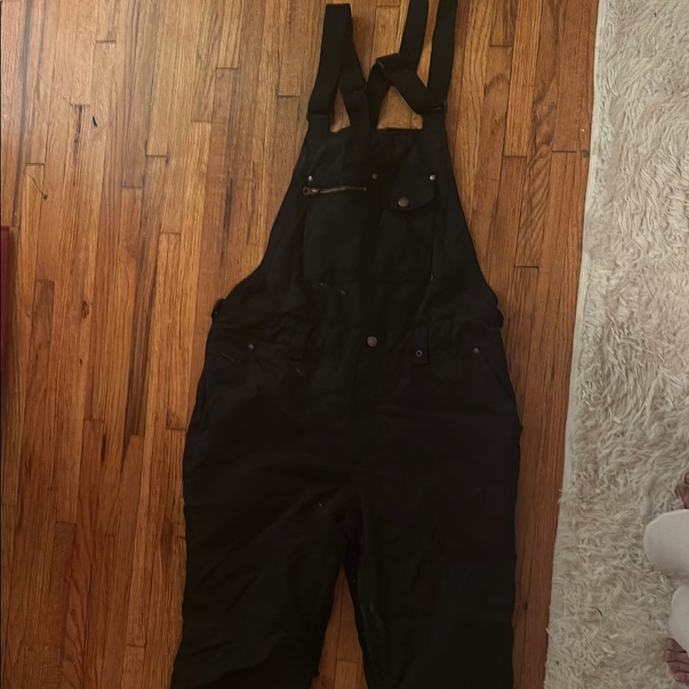 Black Women's Snow Bib